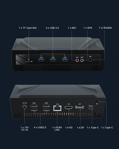 Mini PC de Oficina Hystou M1 Equipado con Tres Puertos de Pantalla de Alta Definición (Tipo-C/USB/) Ranura para Tarjeta TF Windows <span class=keywords><strong>11</strong></span> Intel Core <span class=keywords><strong>I9</strong></span> - Product Image 5