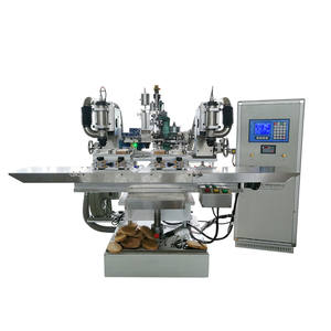 Machine automatique à percer et à touffeter les lamelles à 3 axes et 3 têtes - Product Image 1