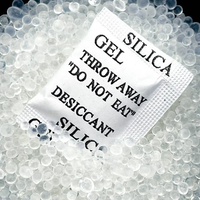 Sachets de gel de silice blanc en vrac avec emballage Tyvek, sachet déshydratant non indiquateur pour le stockage pharmaceutique et alimentaire
