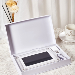 Nouveau cadre photo numérique WiFi en acrylique 5/7/10,1 pouces 2026 avec prise en charge <span class=keywords><strong>vidéo</strong></span> et MP3, horloge, calendrier, QR, appairage rapide, transfert de données 8 Go - Product Image 5