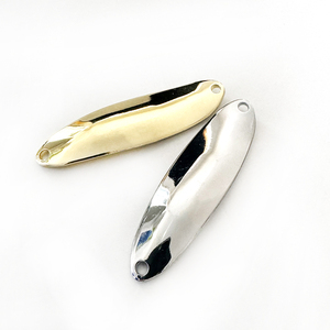 Lame <span class=keywords><strong>de</strong></span> cuillère métallique personnalisée Alpha OEM en fer, laiton, acier inoxydable, pièces <span class=keywords><strong>de</strong></span> leurres spinner, couleurs multi-plaqué pour la fabrication <span class=keywords><strong>de</strong></span> leurres <span class=keywords><strong>de</strong></span> pêche DIY - Product Image 3