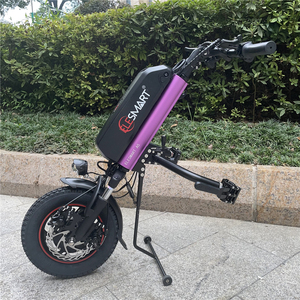 Dispositif d'aide à la mobilité pour fauteuil roulant électrique Livraison rapide Handcycles 12.8Ah Dispositif de traction pour fauteuil roulant pour personnes handicapées - Product Image 3