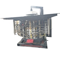Machine de fusion par induction électrique à fréquence moyenne de 1 tonne