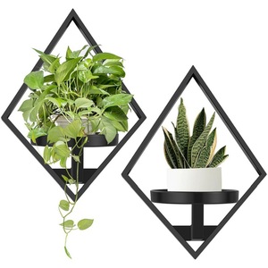 Soporte para plantas transfronterizo, macetero de pared, estante para flores de interior y exterior, decoración de pared, expositor de flores, estantería - Product Image 5