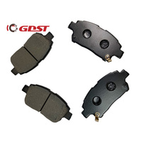 GDST Auto Brake Parts D822 D2183M GDB3242 GDB7075 SP1232 SP1244 Plaquette de frein à disque de voiture pour Toyota COROLLA Yaris Geely Ck BYD F3