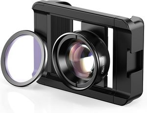 Best-seller - Objectif macro pour photographie mobile - Objectif optique universel longue distance pour téléphone - Objectif macro HD 100 mm avec CPL - Product Image 5