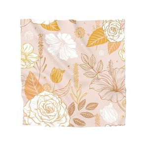 Écharpe en soie de mûrier personnalisée pour femme, cadeau d'anniversaire, écharpe en soie personnalisée avec nom, impression personnalisée sur écharpe en soie - Product Image 2