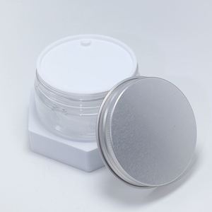 Wholesale 8oz Plastic Cosmetic Cream <b>Scrub</b> Jars 250g White <b>Cap</b> Empty Jars with Lids for Body <b>Scrub</b> - Product Image 4