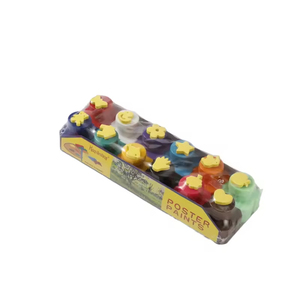 Keep Smiling Art Supplies Set di 12 <span class=keywords><strong>Colori</strong></span> Acquerelli Ecologici Lavabili per Disegno a Dita e <span class=keywords><strong>Pittura</strong></span> su Tela - Product Image 5