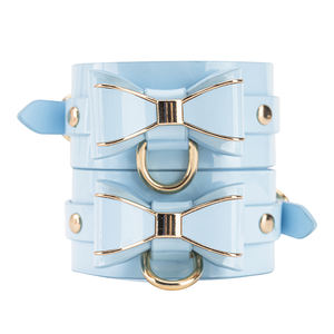 Jouets BDSM haut de gamme, menottes en cuir pour les poignets et les chevilles, édition <span class=keywords><strong>esclave</strong></span> - Product Image 3