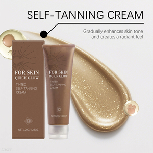 Crème auto-bronzante <span class=keywords><strong>visage</strong></span> <span class=keywords><strong>et</strong></span> <span class=keywords><strong>corps</strong></span> sans soleil, facile à absorber, rafraîchissante, pour une peau hâlée estivale - Product Image 1