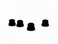 Bouchon en caoutchouc silicone EPDM NBR NR à structure étagée, dureté 30~90 Shore, pour un étanchéité fiable, une protection contre la poussière et les vibrations