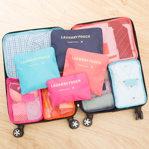 Organizadores de Equipaje de Compresión al por Mayor de Corea con Logotipo Personalizado, Juego de 6 Bolsas de Viaje para Empacar Personalmente - Product Image 4