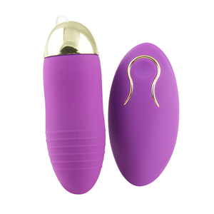 Vibratore per uova vibrante impermeabile in Silicone 100% di nuovo Design per le donne