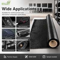 Rollo de Tela de Fibra de Carbono 3K Twill, 200 g/m², 1000 mm de Ancho, Tela de Fibra de Carbono Tejida de Alta Resistencia para Refuerzo Industrial y Automotriz