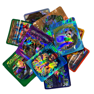 Bolsas de 3.5 con Impresión Personalizada, Estuche de Plástico PE Aluminizado, a Prueba de Humedad, Sellado Térmico, a Prueba de Olores, Aptas para Microondas, Bolsa de Embalaje Suave - Product Image 1