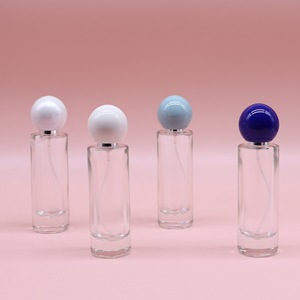 <span class=keywords><strong>Parfum</strong></span> transparent vide <span class=keywords><strong>de</strong></span> luxe cylindre rond 30ml verre conception propre vaporisateur <span class=keywords><strong>bouteille</strong></span> <span class=keywords><strong>de</strong></span> <span class=keywords><strong>parfum</strong></span> avec bouchon rond - Product Image 3