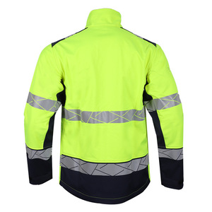 Nouvelle veste de travail ignifuge Ke avec protection contre l'arc électrique, jaune fluorescent, coupe classique, vêtements de sécurité anti-incendie - Product Image 1