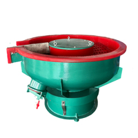 Machine de polissage de vibration de finition d'ustensiles de cuisine en aluminium de pièces en métal 250L avec séparation