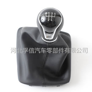 Pommeau de levier de vitesse 5/6 vitesses en cuir ergonomique, accessoire de voiture - Product Image 3