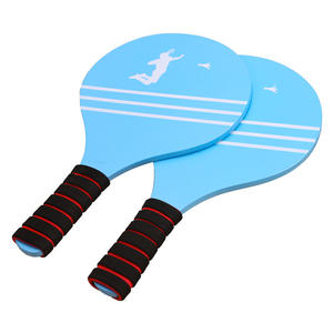Ensemble de raquettes de <span class=keywords><strong>badminton</strong></span> professionnelles pour enfants, en bois massif, légères, durables, de haute qualité, avec volant, cadre en peuplier, logo imprimé - Product Image 1