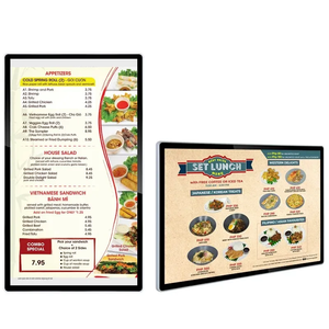 Haute résolution Dogital et affiche l'écran TV à écran plat Kiosque mural Signalisation numérique LCD murale - Product Image 4