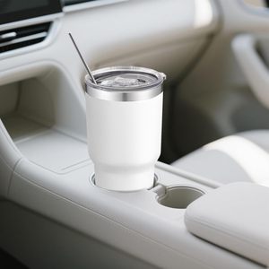 Vaso Térmico de 30 oz, Acero Inoxidable, Aislado al Vacío, para Café y Hielo, Taza de Viaje de Doble Pared (Acero Inoxidable) - Product Image 3