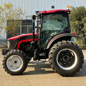 Mini tracteurs <span class=keywords><strong>Tracteur</strong></span> à roues 4x4 De 60 hp 50hp 80hp 100hp <span class=keywords><strong>Tracteur</strong></span> agricole compact Agriculture avec outils agricoles - Product Image 5