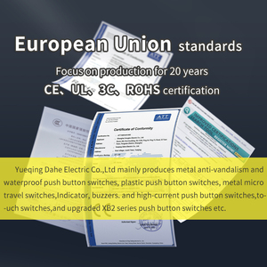 Phổ biến cao 22 Mét Red <span class=keywords><strong>Dot</strong></span> LED push <span class=keywords><strong>button</strong></span> không thấm nước IP67 với cao phổ biến vỏ kim loại Exit chuyển đổi hoạt động tạm thời - Product Image 5