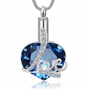 Bijoux d'halloween en acier inoxydable, collier et gemmes urn <span class=keywords><strong>pour</strong></span> cultiver les aventures de chats et chiens/animaux - Product Image 1