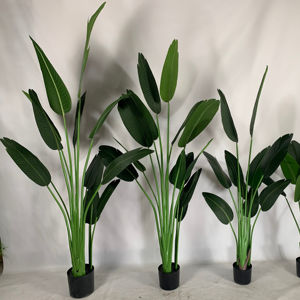 Natrual Touch Palmier du Voyageur Artificiel Faux <span class=keywords><strong>Bananier</strong></span> Géant Japonais Faux Grue Fleur Plante Oiseau de Paradis Arbre - Product Image 1