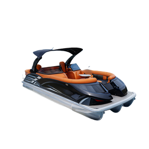 <span class=keywords><strong>Barco</strong></span> <span class=keywords><strong>fueraborda</strong></span> de lujo deportivo de aleación de aluminio de grado marino de 150HP para Vela, pesca y relajación - Product Image 2