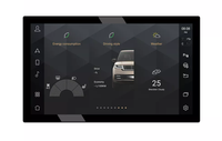 Head Unit Android Layar Sentuh 13.3 Inch untuk Range Rover Evoque 2012-2016, GPS Navigasi, Radio Mobil, Pemutar Multimedia