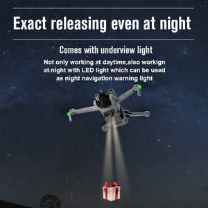 STARTRC无人机起落架空投系统发光二极管灯快速释放有效载荷，适用于DJI迷你<span class=keywords><strong>3</strong></span>专业迷你4k配件无人机 - Product Image 4