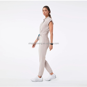 Monos Quirúrgicos Médicos de Tallas Grandes al por Mayor, Uniforme de Enfermería de una Pieza con Logotipo Personalizado para Mujer en Hospital y Clínica Veterinaria para Doctora - Product Image 2