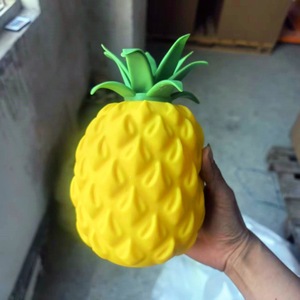 Squishy Pineapple Shaped Hand Squeeze Stress Relief <b>Toy</b> Soft Fruit Style Decompression <b>Toy</b> for Adults Kids <b>Desk</b> Home Gift - Product Image 6