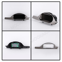 MOOKAKA Tableau de bord numérique 12,3 pouces pour Volkswagen Passat B6, écran LCD, 2005-2011, Linux, Carplay