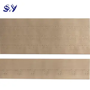 Shiyi Factory Supply Big Fastener Double Needle Bra Hook And Eye Tape Reinforced Heavy Metal Fittings For Foundation Wear