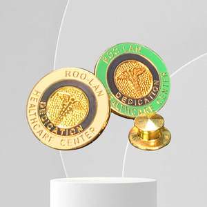 Insignias de Metal Fundido a Presión Personalizadas, Broches de Latón, Acero Inoxidable y Estaño, Diseño Artesanal Moderno para Regalo, Crea el Tuyo Propio - Product Image 5