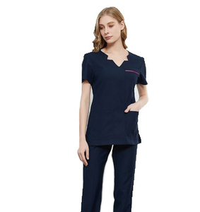 De <span class=keywords><strong>alta</strong></span> calidad de moda Hospital enfermera dos piezas conjunto farmacia uniforme Dental establece Hospital mano lavar la ropa - Product Image 2