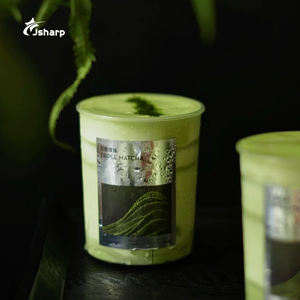 Bicchieri di Plastica PP Usa e Getta da 16oz e 24oz con Logo Personalizzato, per Bubble Tea, Caffè, con Coperchi, da Asporto - Product Image 3