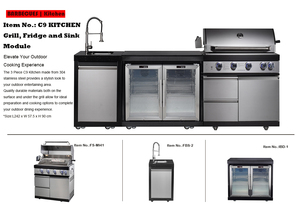 Hiện Đại Châu Âu Phong Cách Thép Không Gỉ 4-Burner Bền Gas Nướng Cho Thịt & Rau Nấu Ăn Ngoài Trời Sân Sau Đảng Sử Dụng - Product Image 4