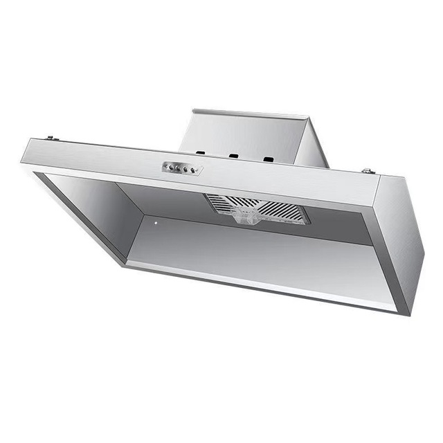 Mini Kitchen Smoke Extractor 36 Inches Hotel Range Hood Slim Stainless Steel Chimney Cooker Hood