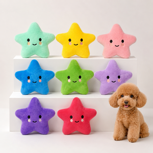 Jouets en peluche personnalisés pour animaux de compagnie, jouets de luxe pour chiots, jouets à mâcher et à couiner en polaire, sûrs et de qualité supérieure - Product Image 3