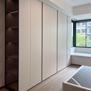 Armoire de rangement moderne de luxe en bois pour hôtel et bureau à domicile – Grande capacité – Mobilier de maison - Product Image 1