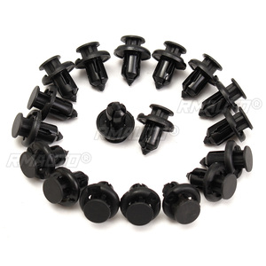 Juego de 100 Remaches de Plástico de 10 mm para Parachoques/Guardabarros de Coche, Clips de Fijación de 10 mm para Estilización de Automóviles Honda - Product Image 6