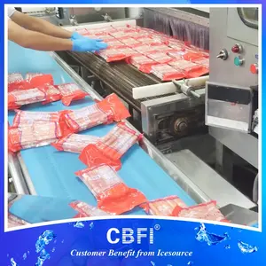 Iqf Tunnel Quick Freezer Any Frozen Crab Stick Product
