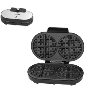 1400W hộ gia đình điện 4 lát đôi Vòng không dính Waffle Maker cho nhà sử dụng