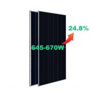 Panel Solar Bifacial de Doble Vidrio Tipo N de Alta Potencia de 670W, 24.8% de Eficiencia, ASTRO N7 <span class=keywords><strong>Pro</strong></span> 670W Astronergy, Alto Rendimiento Energético - Product Image 3