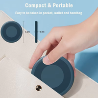 Kit de câbles de charge tressés USB-C 6-en-1 avec boîte de rangement magnétique pour charge rapide 3A, idéal pour les appareils informatiques et iOS en déplacement